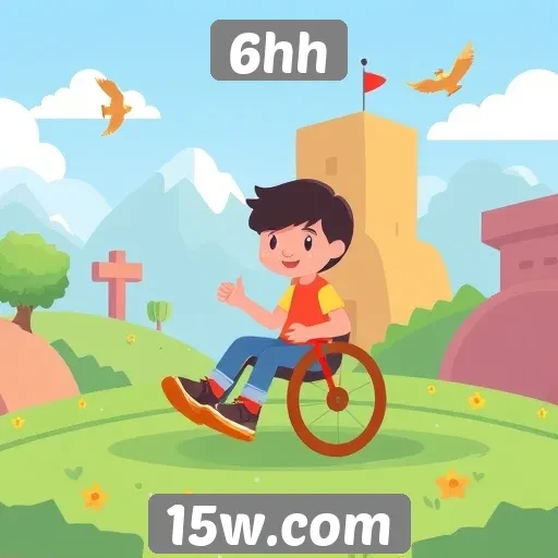 Acessibilidade e inclusão no site de jogos 6hh