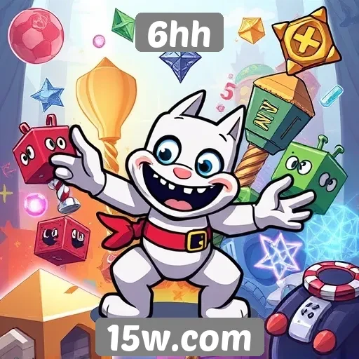 Explorando a biblioteca variada de jogos no 6hh